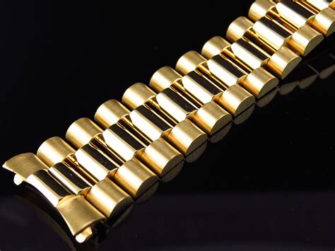 rolex watch bands 18k|18k rolex watch band 28cm.